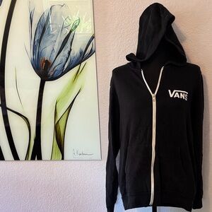 Vans men’s zip up hoodie size large